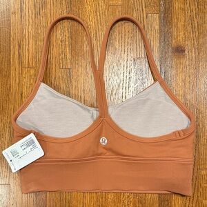 NWT lululemon athletica Women's burnt orange Sports Bra